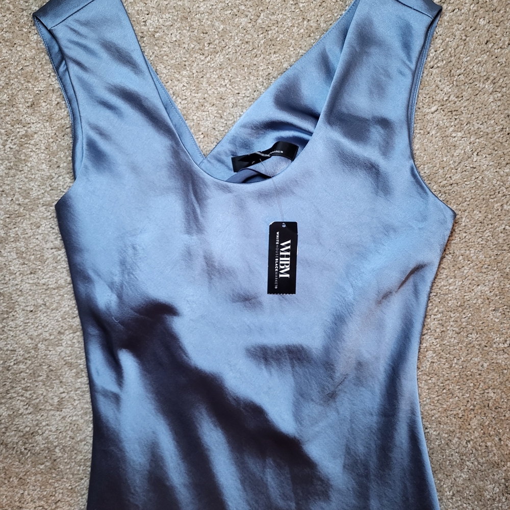 Sleeveless Satin Slip Dress